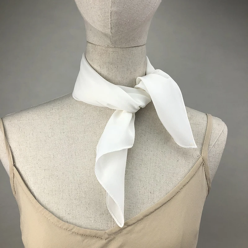Silk Neck Scarf - Nowy damski jedwabny szalik kwadratowy szalik