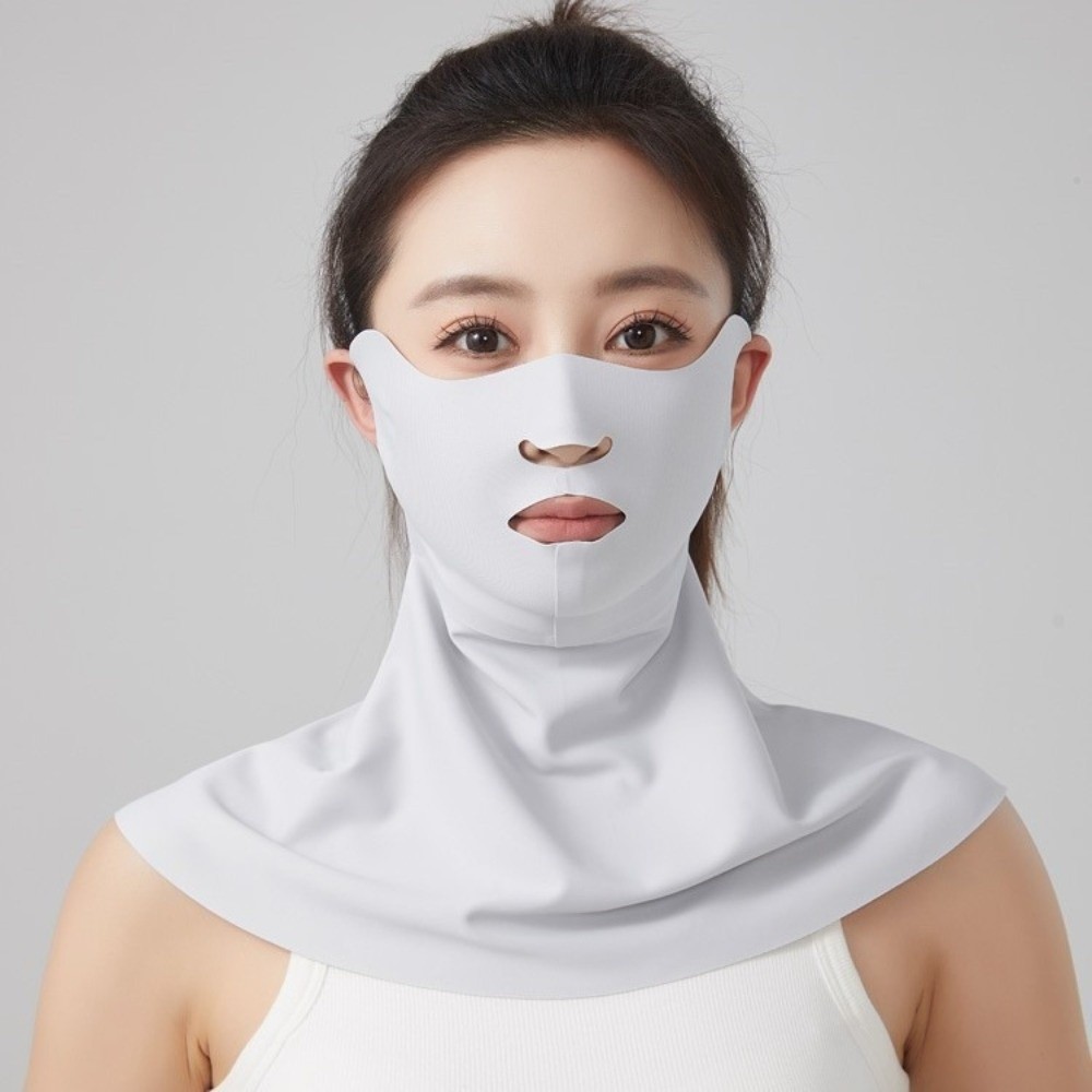 Silk Neck Scarf - Maska na twarz z jedwabiu lodowego