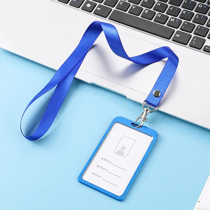 1 SZT. Jednolite Kolorowe Smyc – Lanyard Badge Holder recenzja i cena