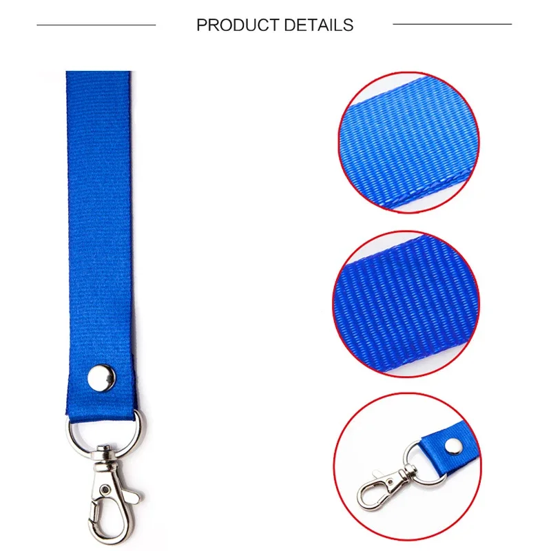 1 SZT. Jednolite Kolorowe Smyc – Lanyard Badge Holder recenzja i cena