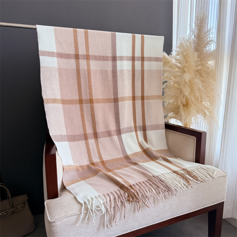 Damski szal w szkocką kratę z  – Pashmina Wrap Large recenzja i cena