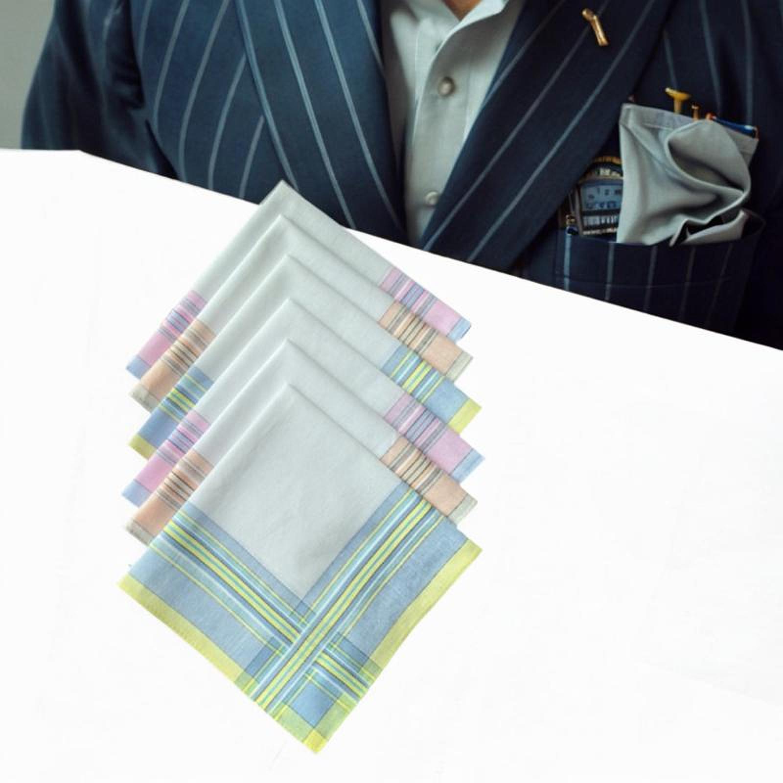 6 szt. bawełnianych chusteczek – Handkerchief Cotton Men recenzja i cena