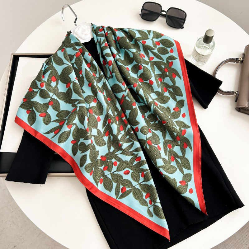 Kwadratowa apaszka 90 cm, wyso – Silk Neck Scarf recenzja i cena