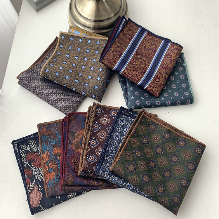 Męska chusteczka do kieszeni,  – Pocket Square Set recenzja i cena