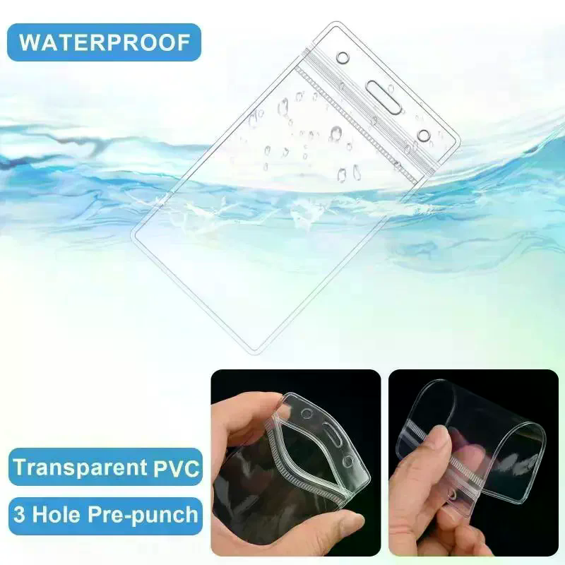 10 szt. Przezroczyste plastiko – Lanyard Badge Holder recenzja i cena