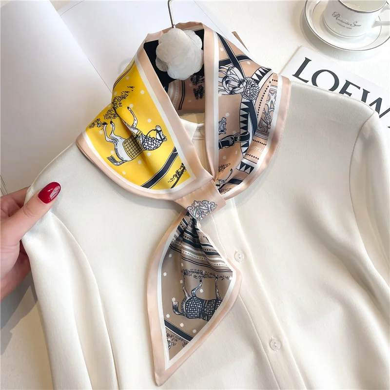 Luksusowa marka obcisła szalik – Scarf Silk Square recenzja i cena