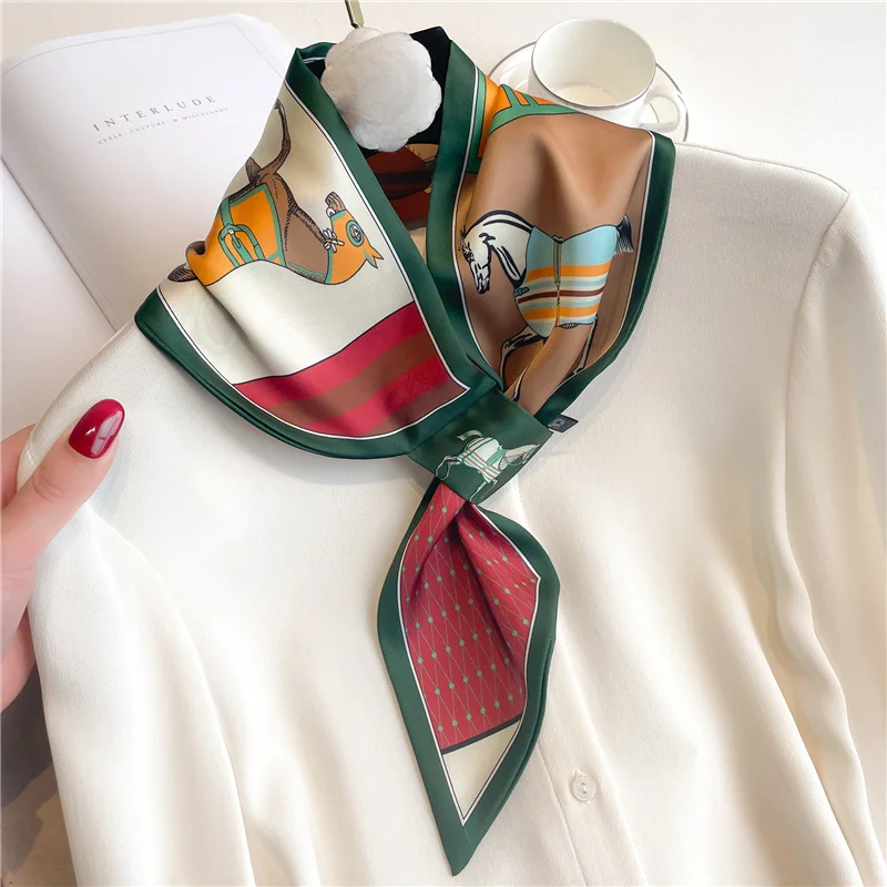 Luksusowa marka obcisła szalik – Scarf Silk Square recenzja i cena