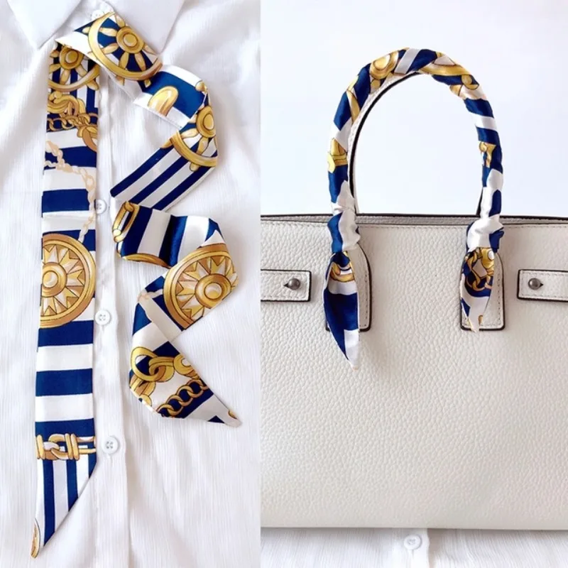 Długie, cienkie włosy, sznurek – Silk Neck Scarf recenzja i cena
