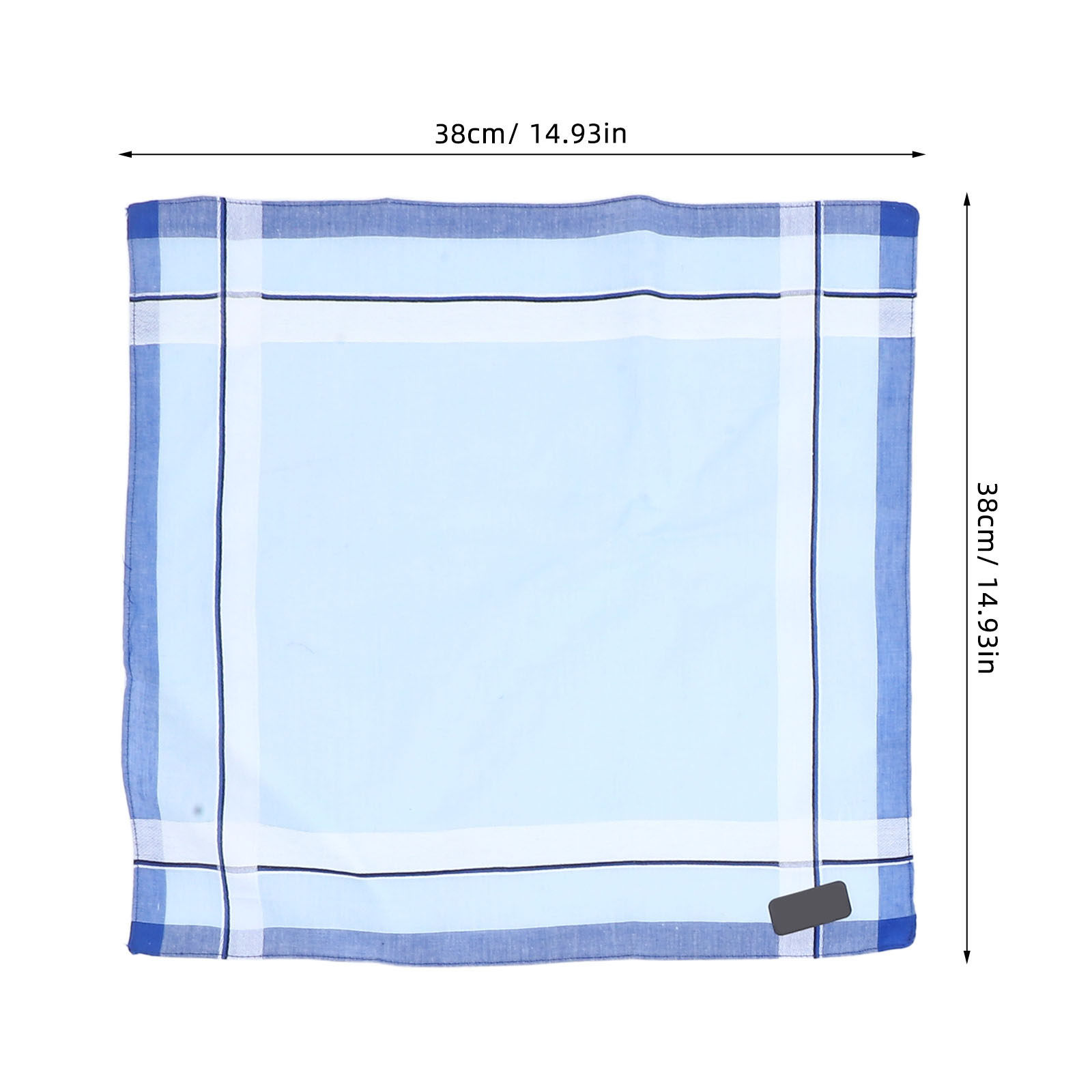 12 szt. męskich chusteczek baw – Handkerchief Cotton Men recenzja i cena