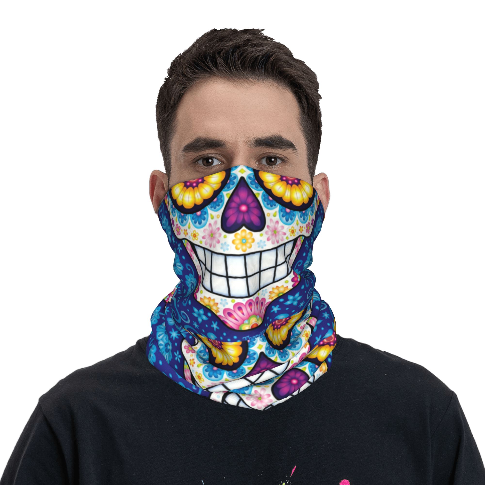 Opaska na głowę z motywem czas – Neck Warmer Tube recenzja i cena