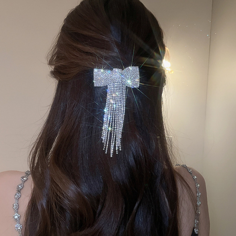 Spinka do włosów z frędzlami i – Tie Clip Silver recenzja i cena
