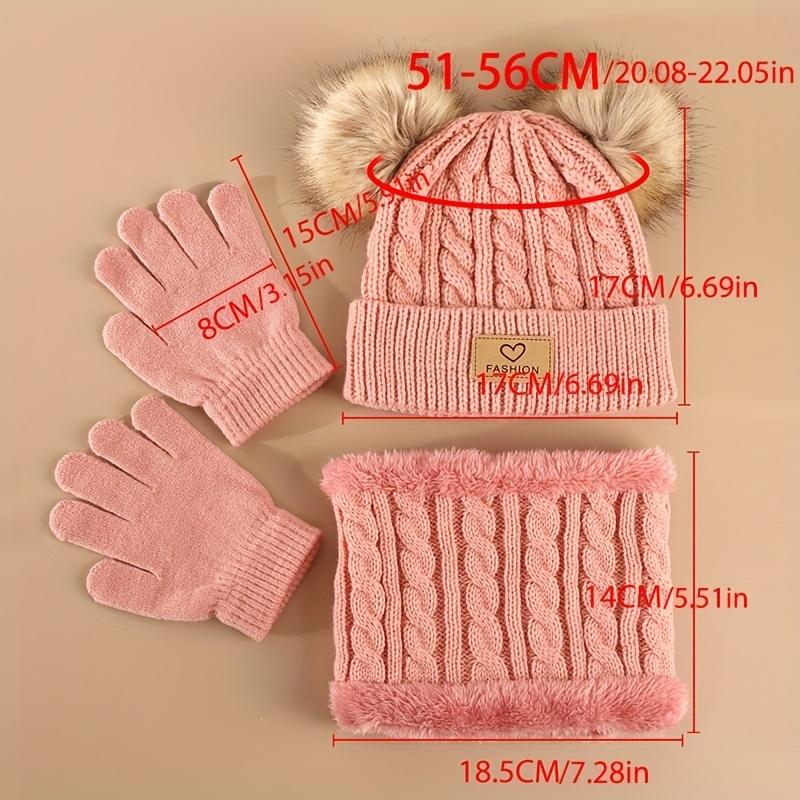 Maluch dzieci Pom Pom Decor cz – Infinity Scarf Knit recenzja i cena