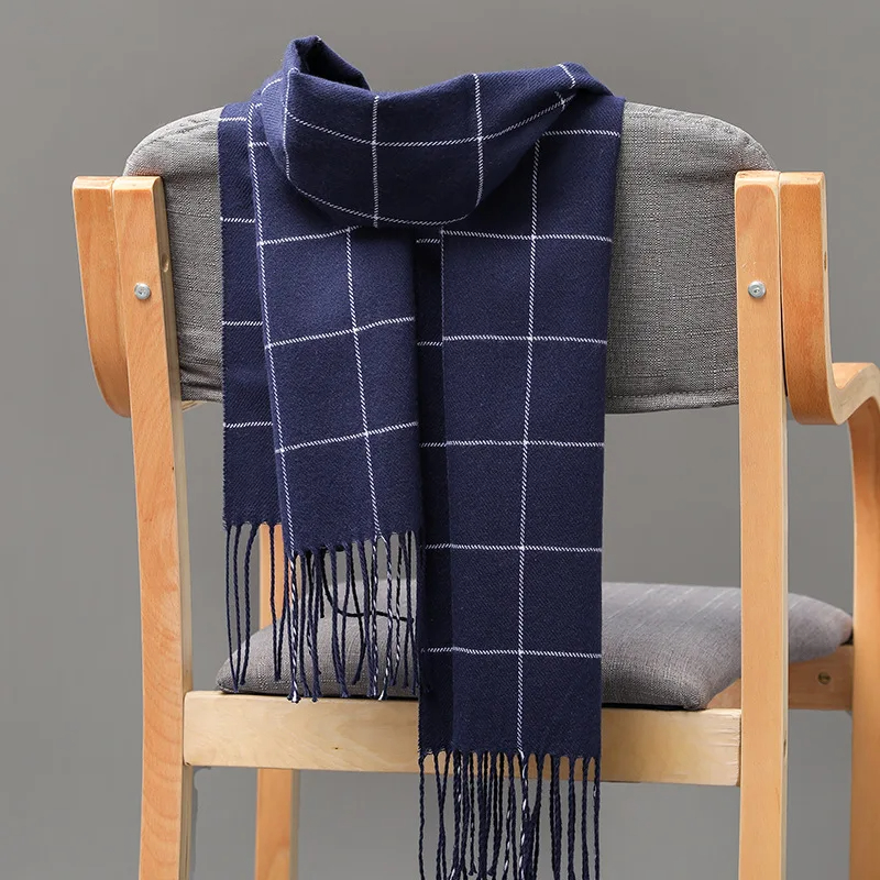 2023 Nowy zimowy szalik męski  – Muffler Men Wool recenzja i cena