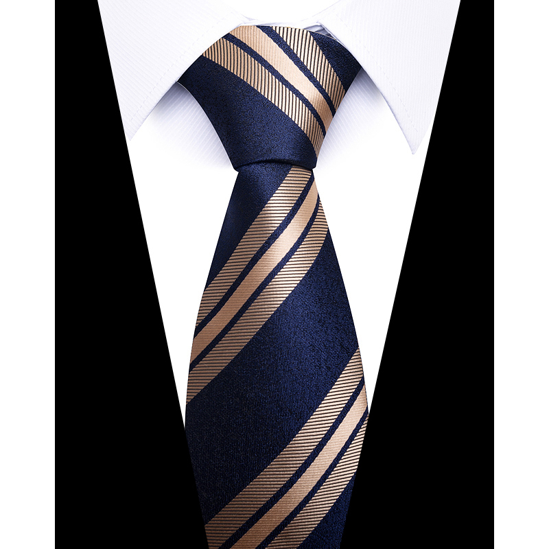 100% jedwabny krawat marki 8 c – Silk Tie Striped recenzja i cena