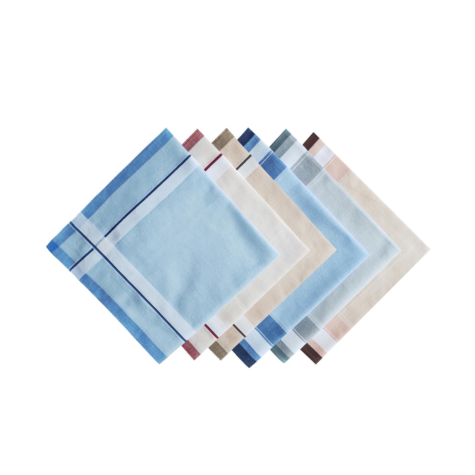 6 szt. Chusteczek do garnituru – Handkerchief Cotton Men recenzja i cena