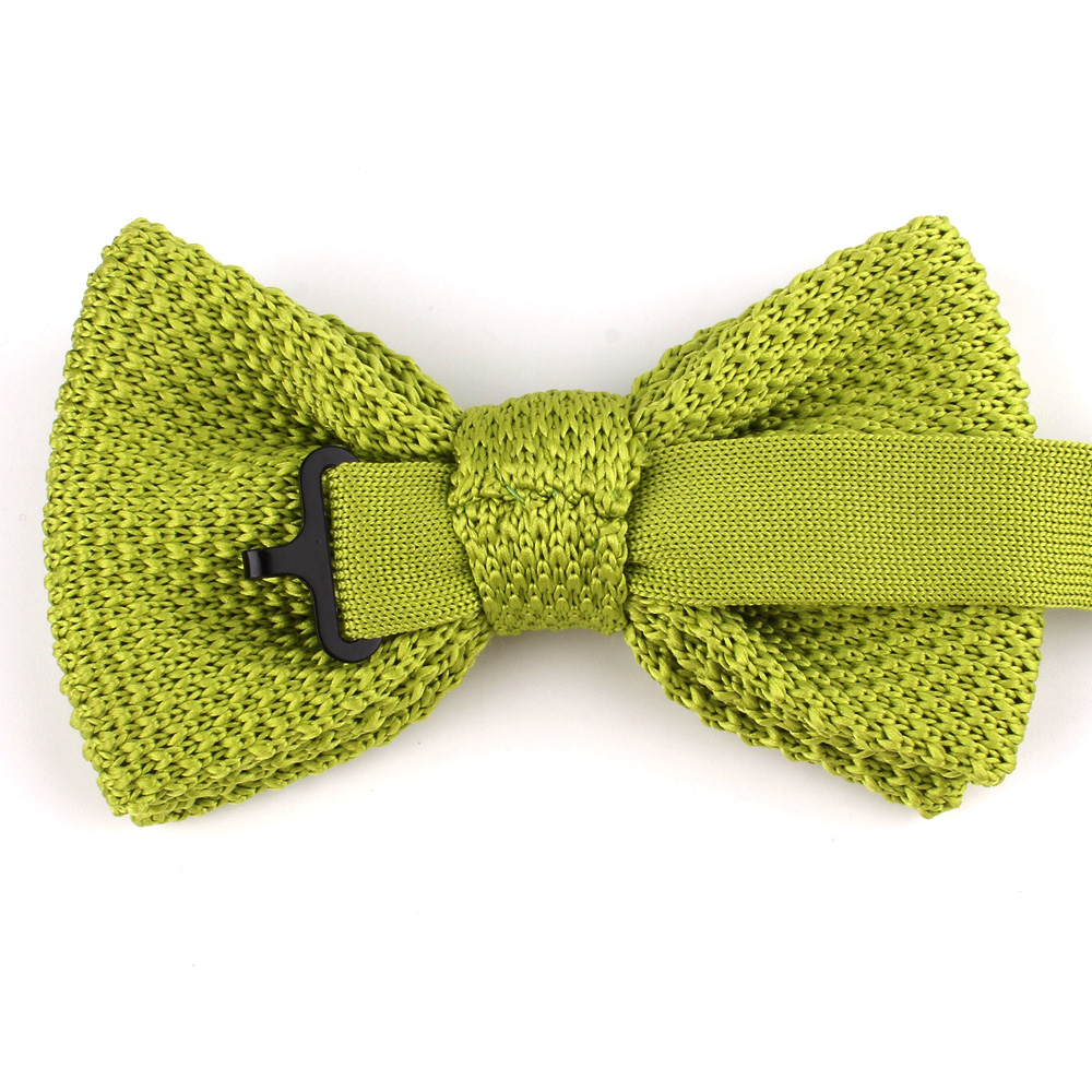 Nowi mężczyźni solidna dzianin – Bow Tie Pre Tied recenzja i cena