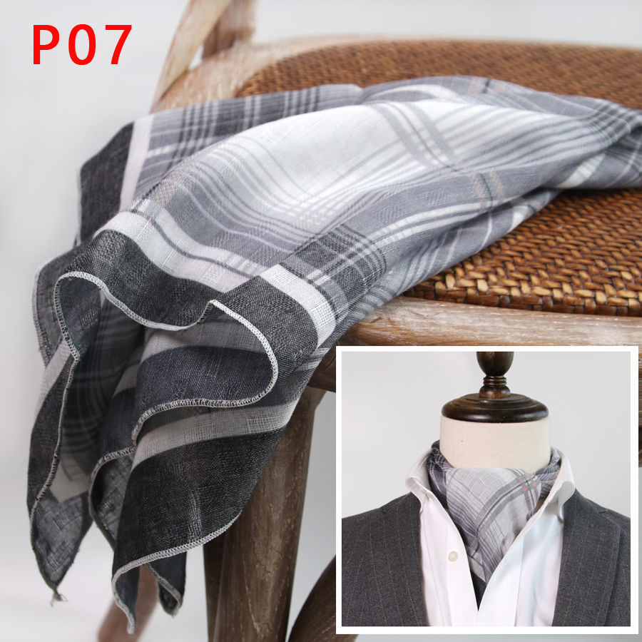 Męski kwadratowy szalik z guzi – Ascot Neck Scarf recenzja i cena