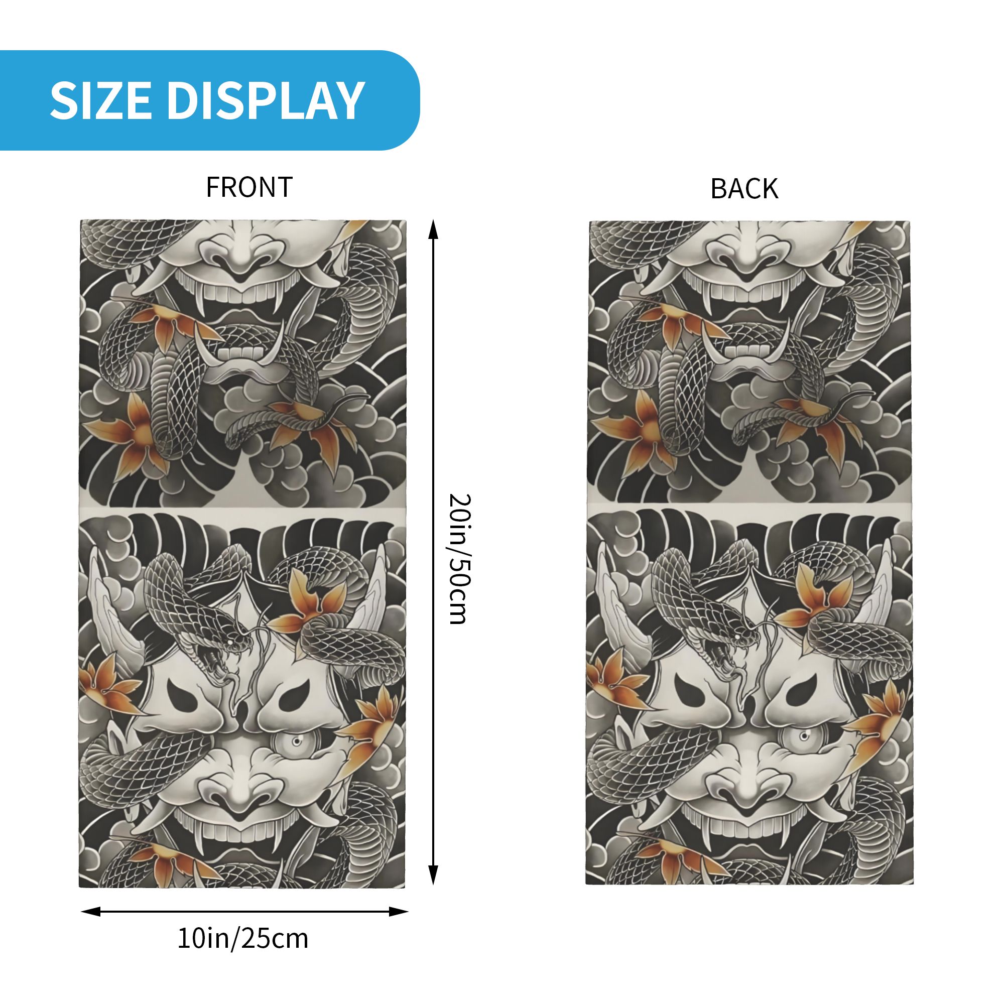 Chusta na szyję typu bandana z – Neck Warmer Tube recenzja i cena