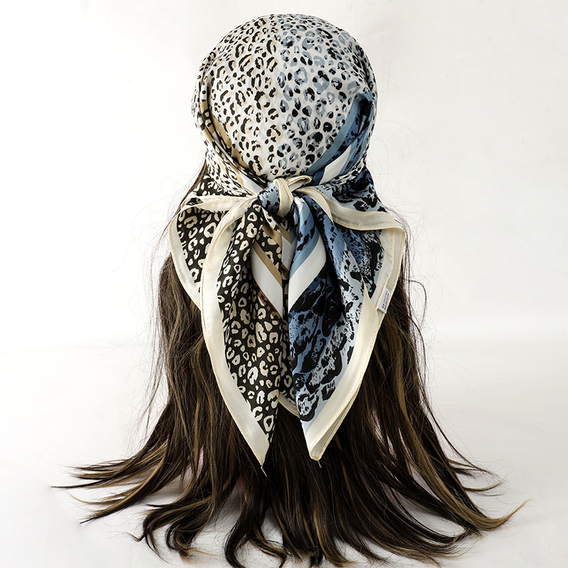 Luksusowy jedwabny szal Gruby  – Silk Neck Scarf recenzja i cena