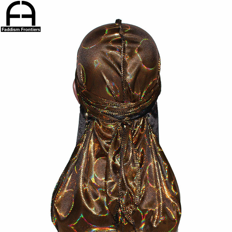 Nowe męskie kolorowe świecące  – Bandana Doo Rag recenzja i cena