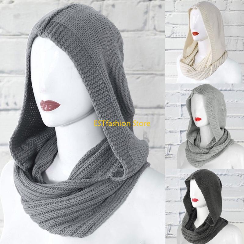 Y5GC Damski zimowy dzianinowy  – Infinity Scarf Knit recenzja i cena