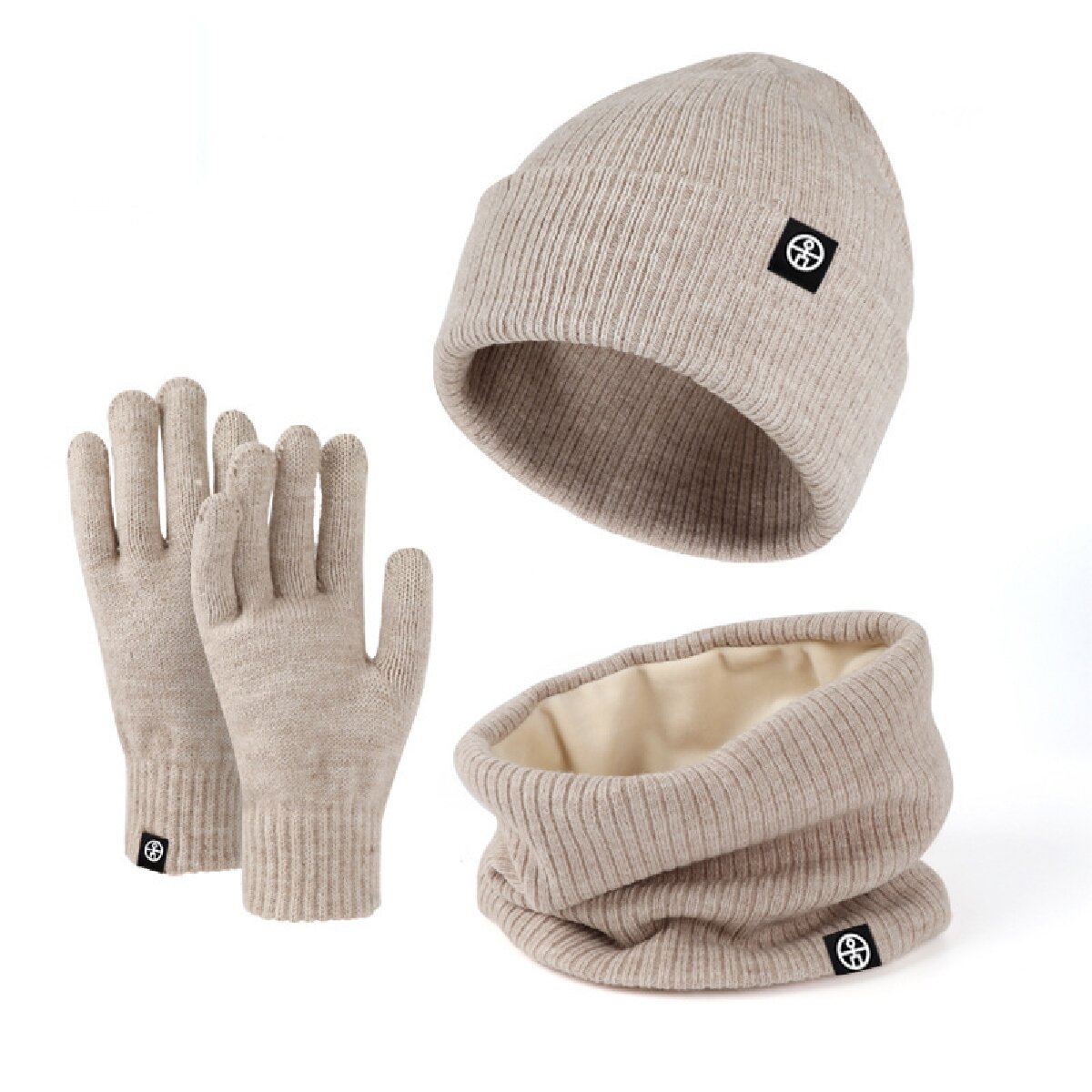 3szt Zimowa czapka z daszkiem  – Muffler Men Wool recenzja i cena