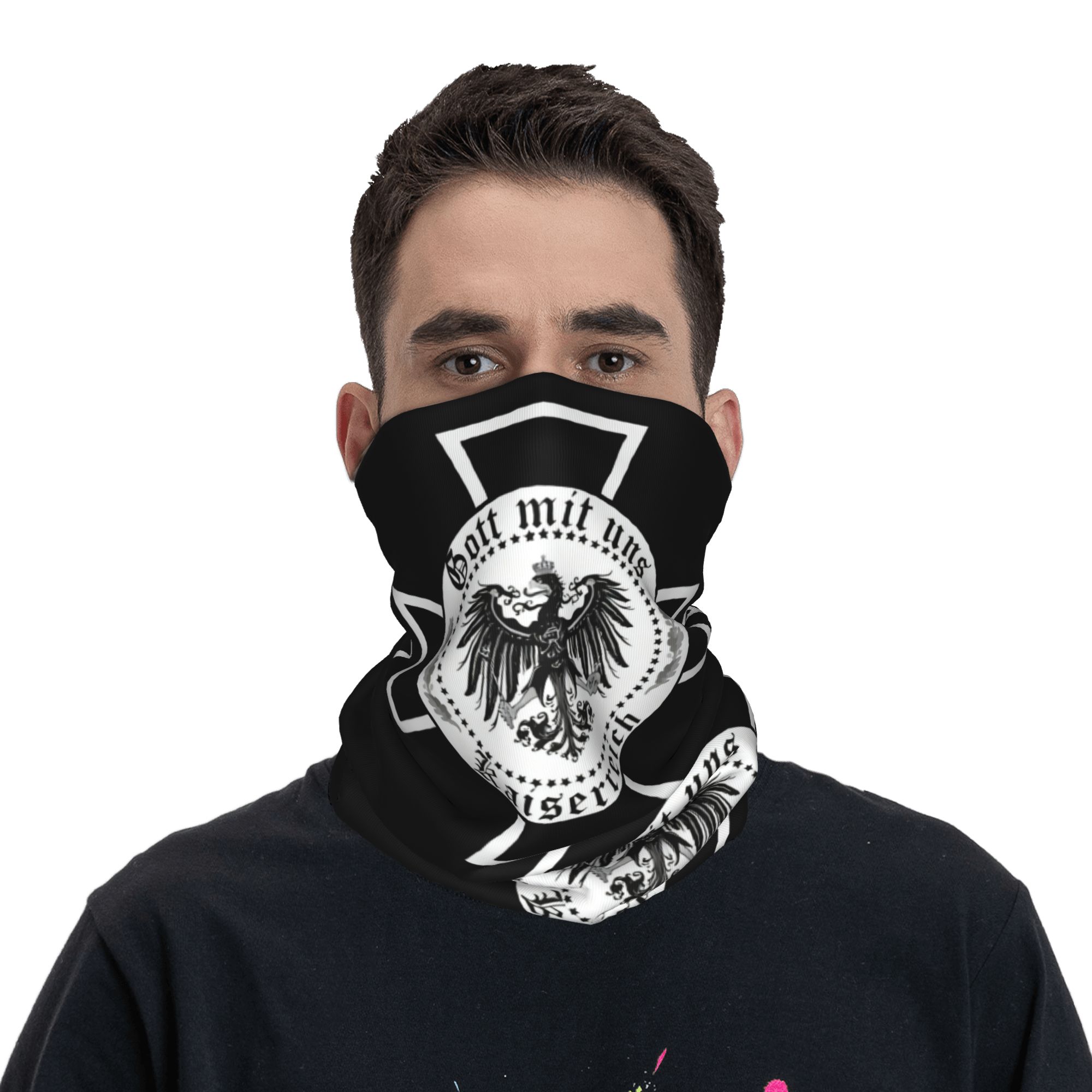 Opaska zimowa z logo orła i kr – Neck Warmer Tube recenzja i cena