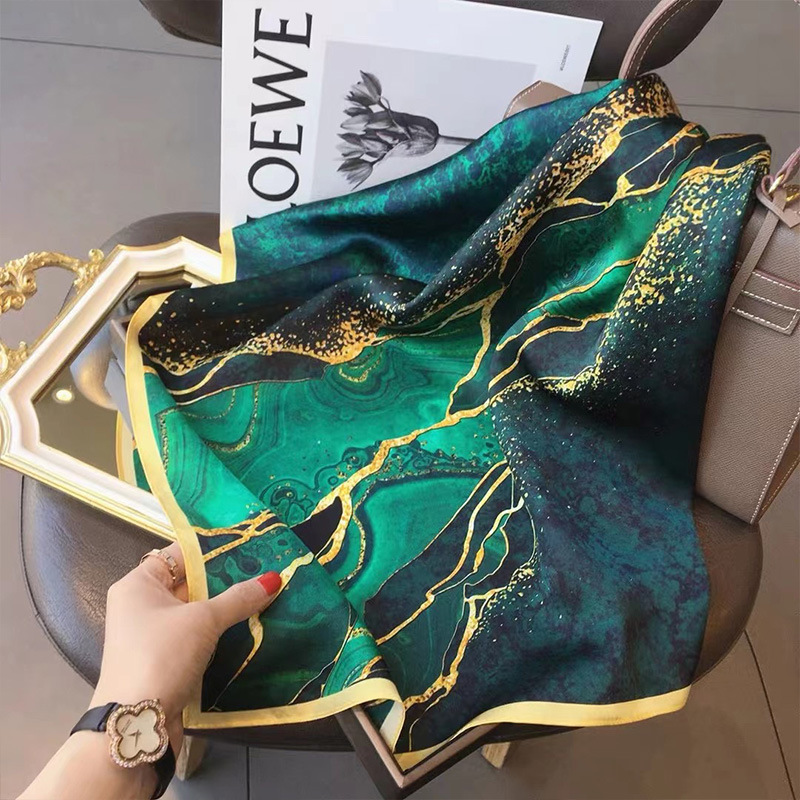 70x70cm szalik damski jedwabne – Scarf Silk Square recenzja i cena