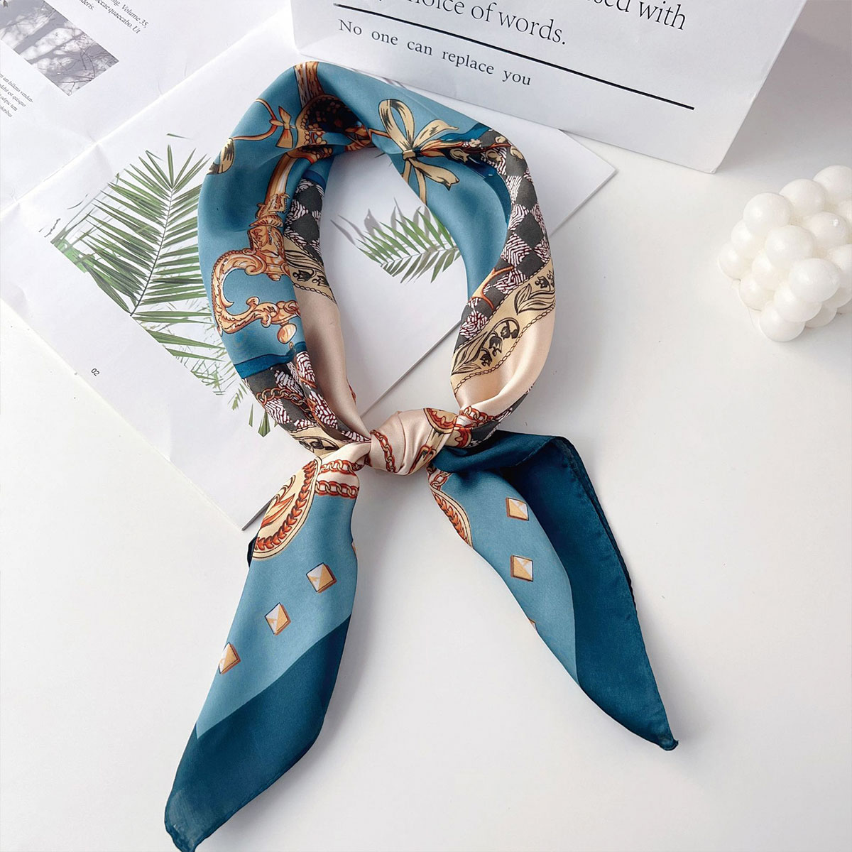 70x70cm modny koreański styl j – Scarf Silk Square recenzja i cena
