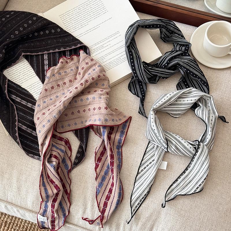 Bawełniano-lniany Trójkątny Sz – Bandana Cotton recenzja i cena
